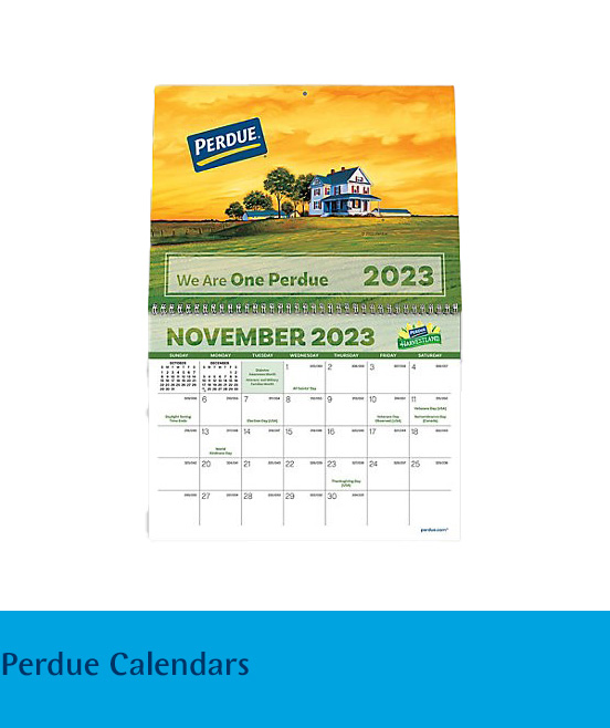 Perdue Calendars
